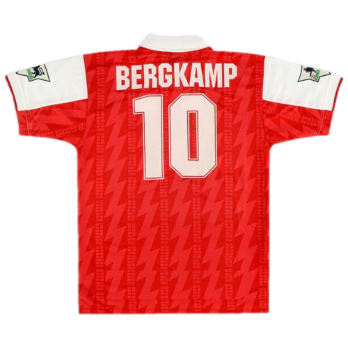 Arsenal Bergkamp #10 Jersey Home Replica 1994