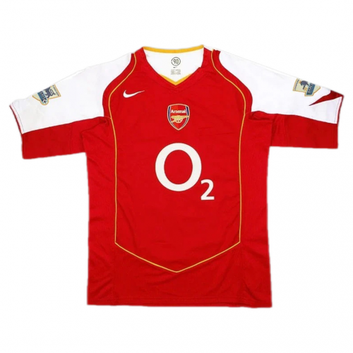 Pires #7 Retro Arsenal Home Jersey 2004/05