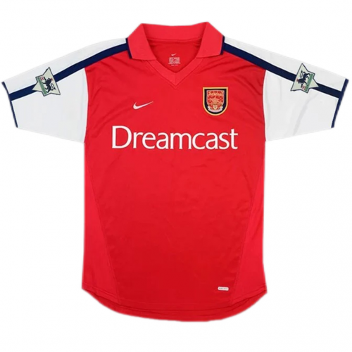 Arsenal Bergkamp #10 Retro Jersey Home 2000/01