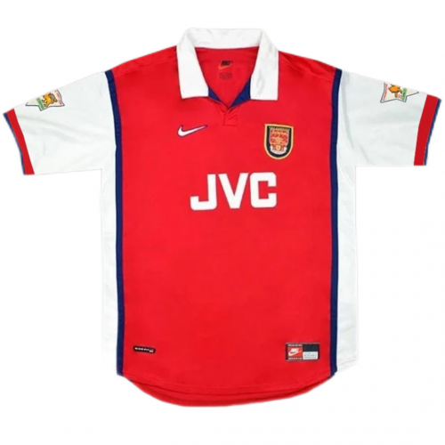 Arsenal Bergkamp #10 Retro Jersey Home 1998/99