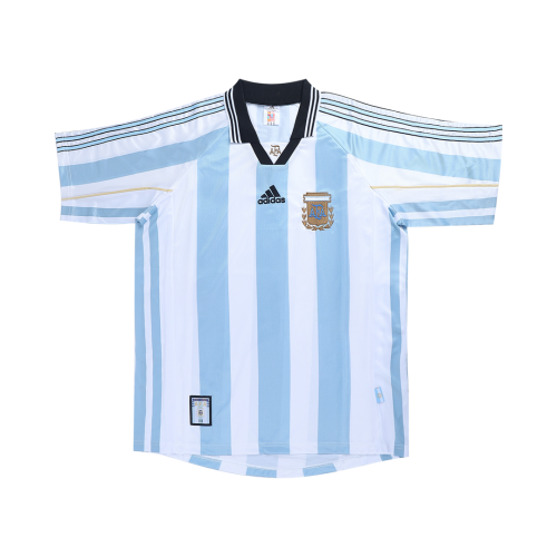 Argentina VERON #11 Retro Jersey Home World Cup 1998