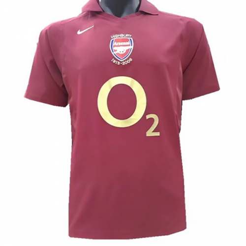 Arsenal Pires #7 Retro Jersey Home 2005/06