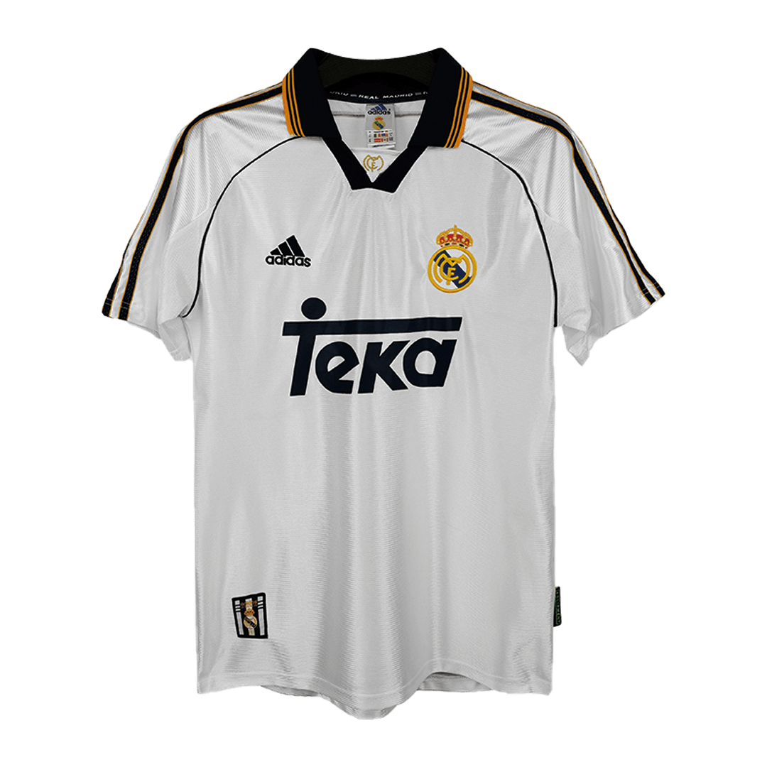 Real Madrid ANELKA #19 Retro Jersey Home 1998/00