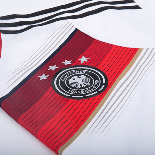 Germany MÜLLER #13 Retro Jersey Home World Cup 2014