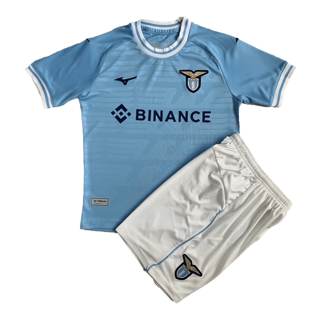 Lazio Kids Jersey Home Kit(Jersey+Shorts) Replica 2022/23