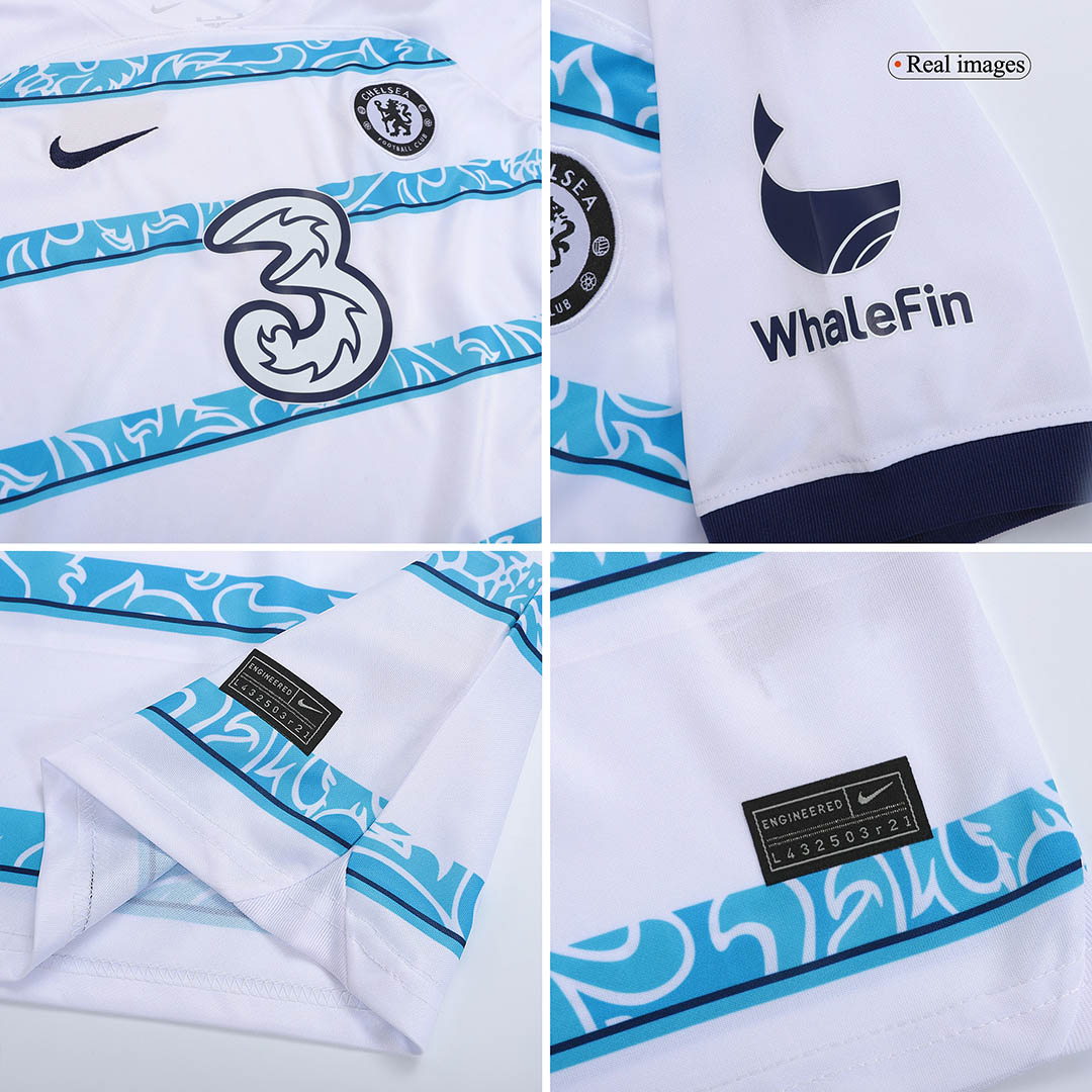 Kids Chelsea ENZO #5 Away Jersey+Short Replica 2022/23