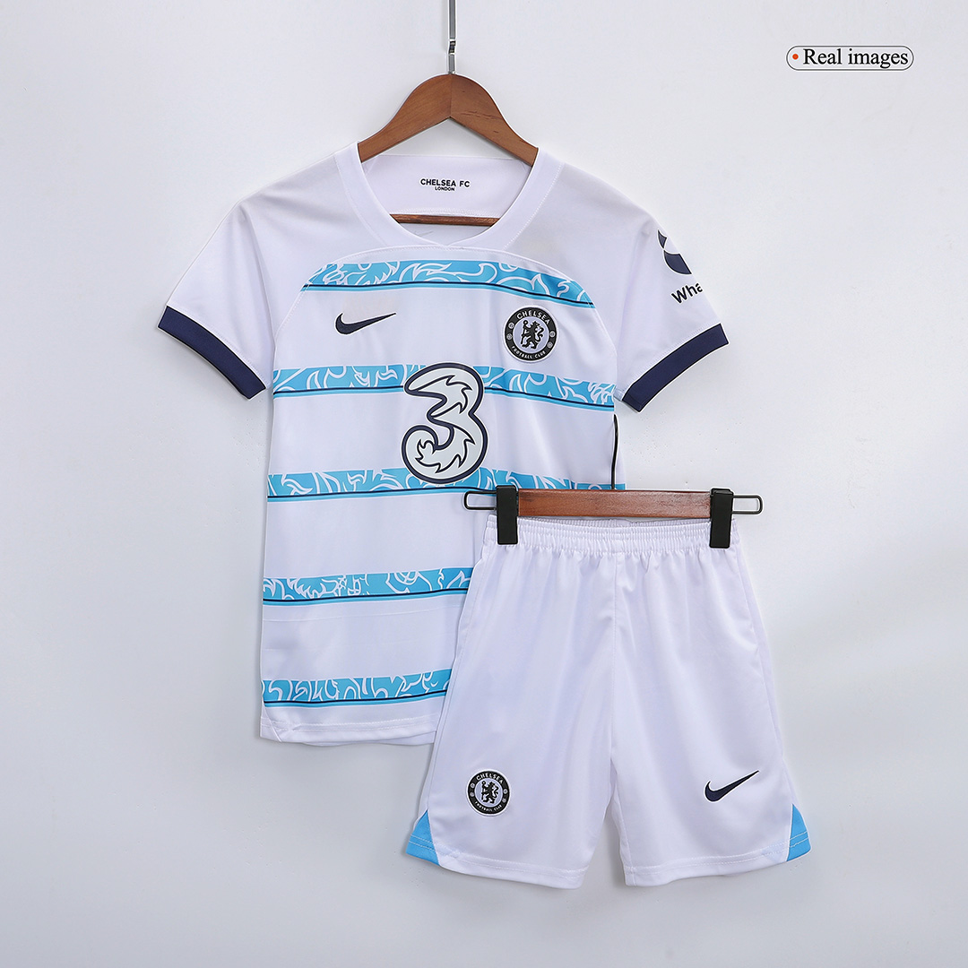 Kids Chelsea ENZO #5 Away Jersey+Short Replica 2022/23