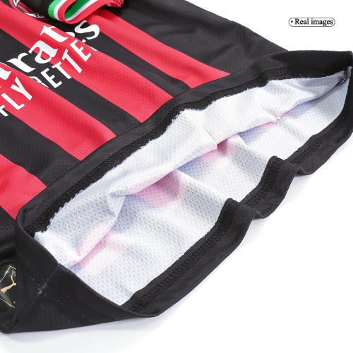 AC Milan Kids Soccer Jersey Home Kit (Jersey+Short) 2022/23