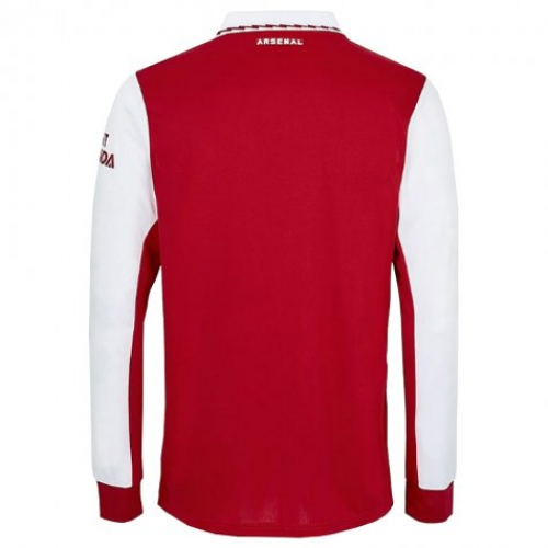 Arsenal Saka #7 Jersey Long Sleeve Home Replica 2022/23