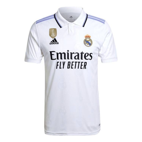 Real Madrid 2023/24 Home Shirt with 2022 Club World Champions