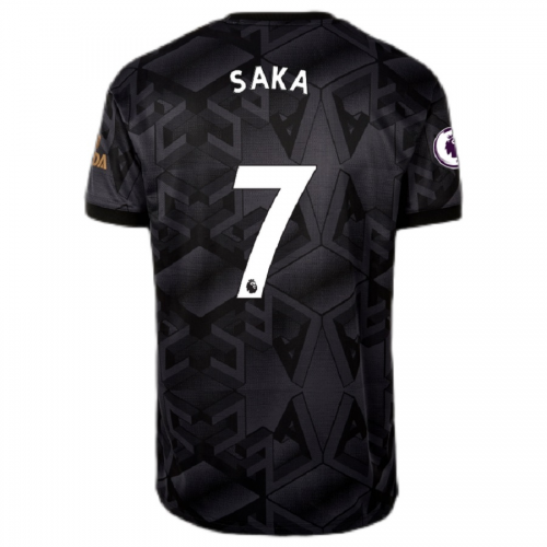 Arsenal Saka #7 Jersey Away Replica 2022/23