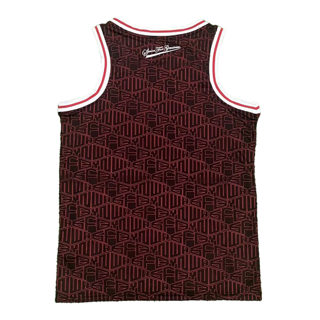 Liverpool x LeBron James Training Vest Black&Red 2022/23