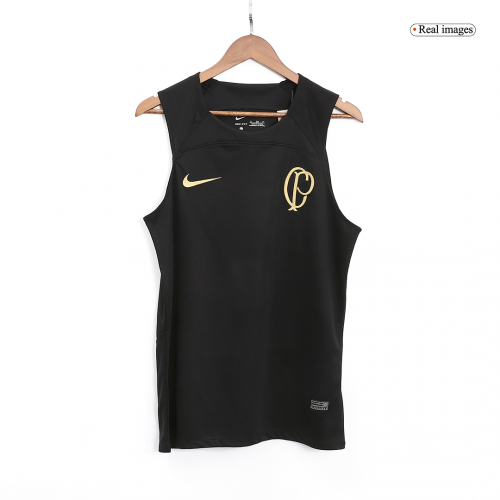 Corinthians Training Vest Black Replica 2023/24