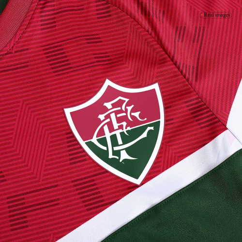 Fluminense FC Pre-Match Jersey Red&Green Replica 2023/24