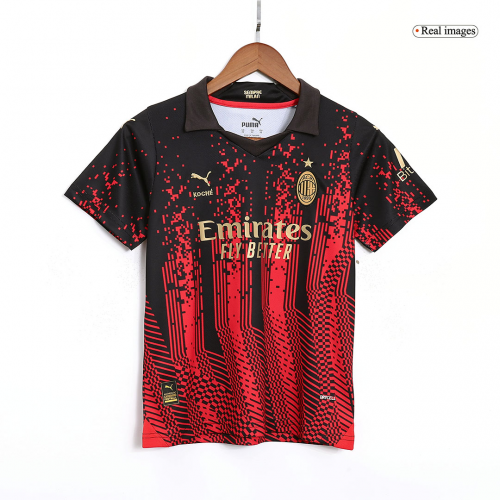 Kids AC Milan Fourth Jersey Kit Replica 2022/23