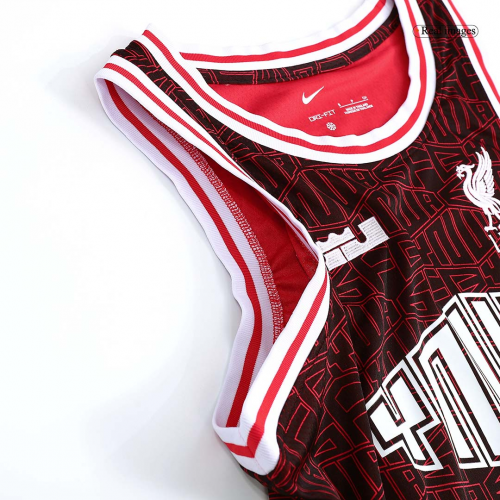 Liverpool x LeBron James Training Vest Black&Red 2022/23