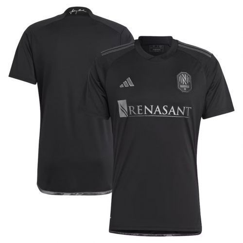 Nashville SC Away Jersey In Black Kit Replica 2023