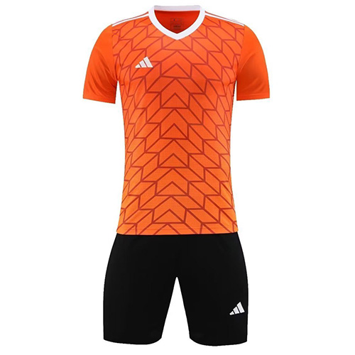 Customize Team Jersey Kit(Shirt+Short) Orange 731