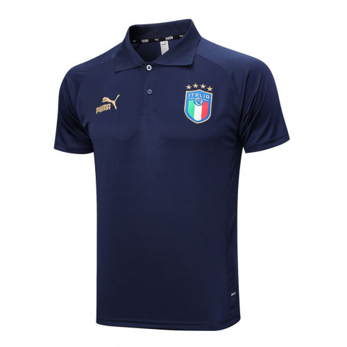Italy Polo Shirt Navy 2023