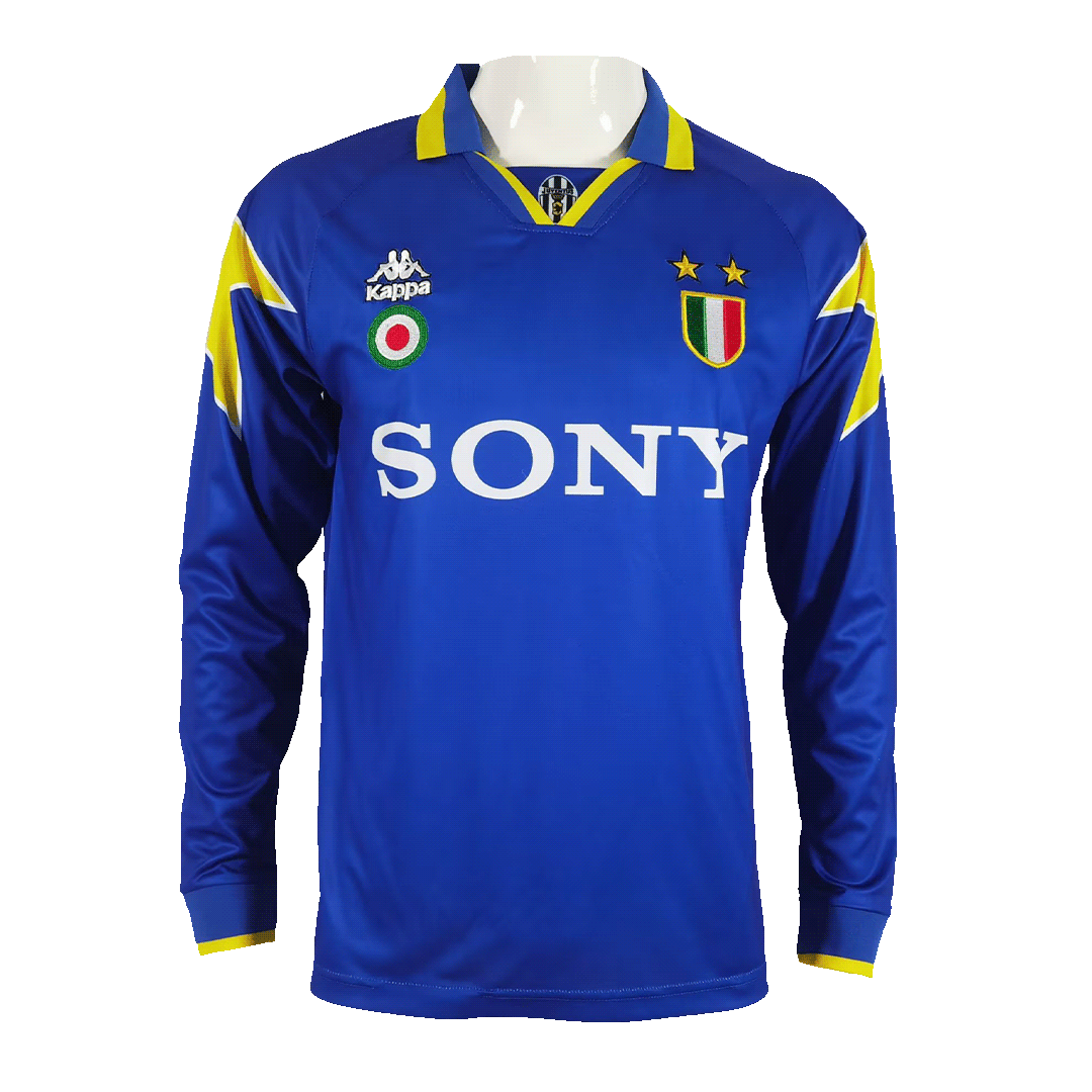 Juventus Retro Long Sleeve Jersey Away 1995/96