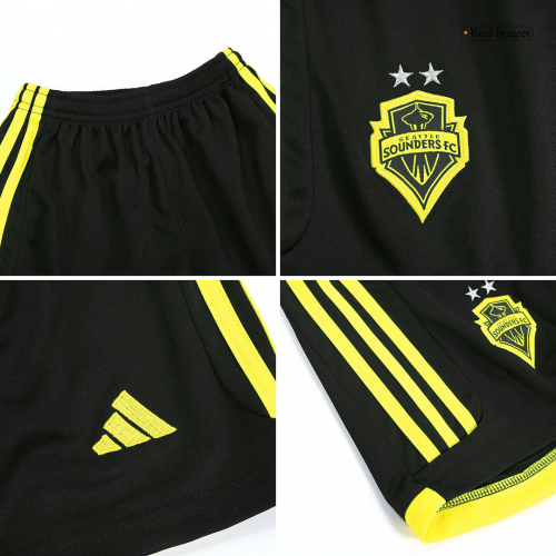 Kids Seattle Sounders Away Jersey Kit Replica 2023