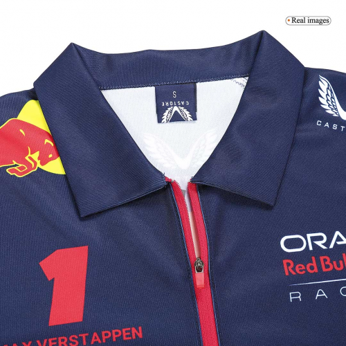 Oracle Red Bull F1 Racing Team Max Verstappen Polo Black 2023