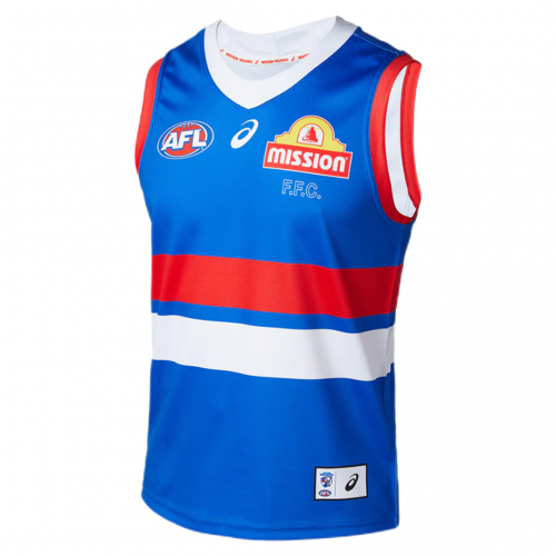 Men's Western Bulldogs AFL Home Guernsey 2023