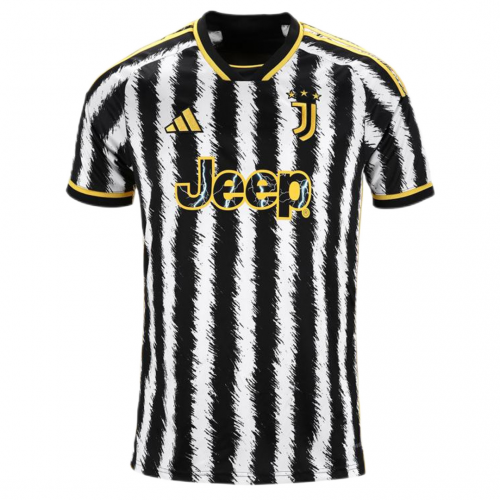 adidas Juventus 23/24 Home Jersey - Black / White