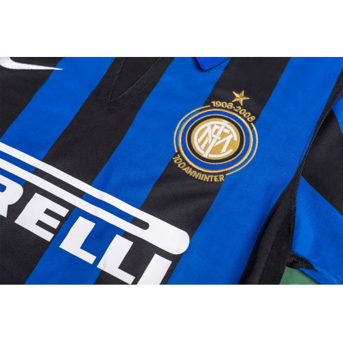 Inter Milan Retro 100th Anniversary Home Jersey 2007/08