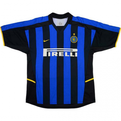 Inter Milan Retro Jersey Home 2002/03