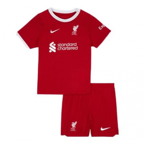 Kids Liverpool Home Jersey Kit 2023/24