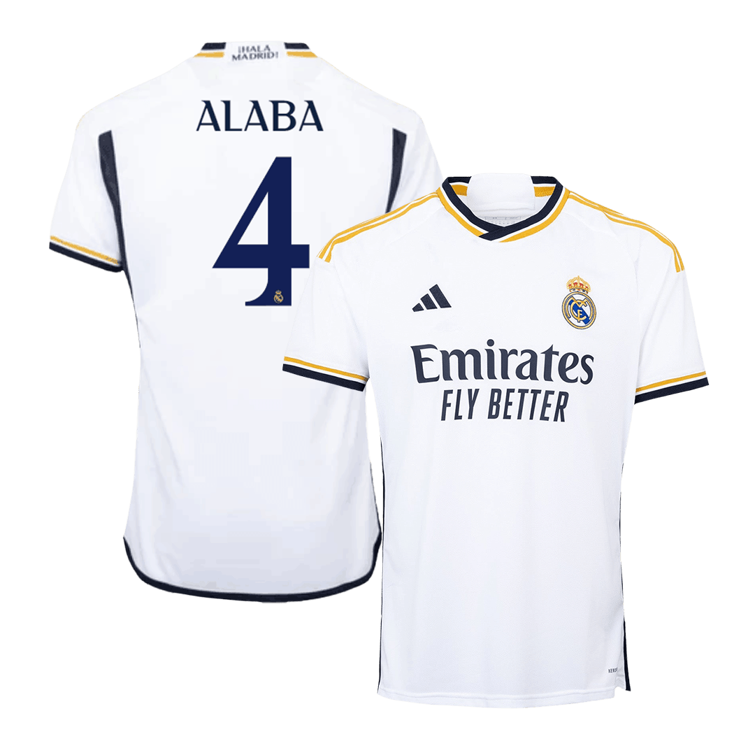 [Super Replica] ALABA #4 Real Madrid Home Jersey 2023/24