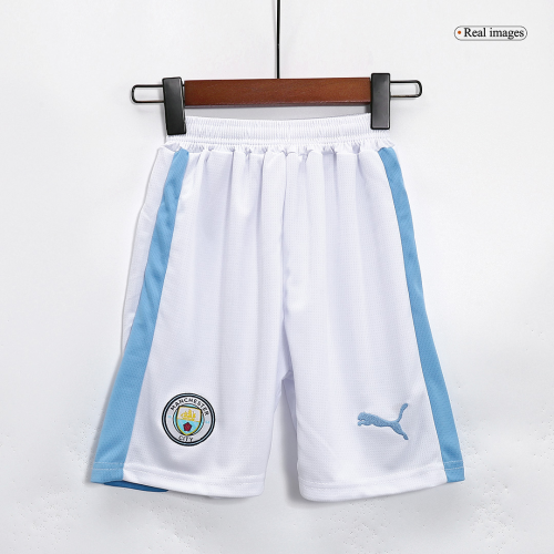 Kids Manchester City Home Kit(Jersey+Short+Socks) 2023/24