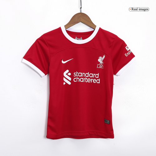 Kids Liverpool Home Jersey Kit 2023/24