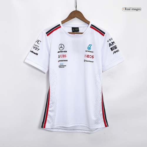 Mercedes AMG Petronas F1 Racing Team T-Shirt - White 2023