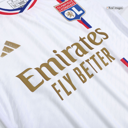 Olympique Lyonnais Jersey Home Player Version 2023/24