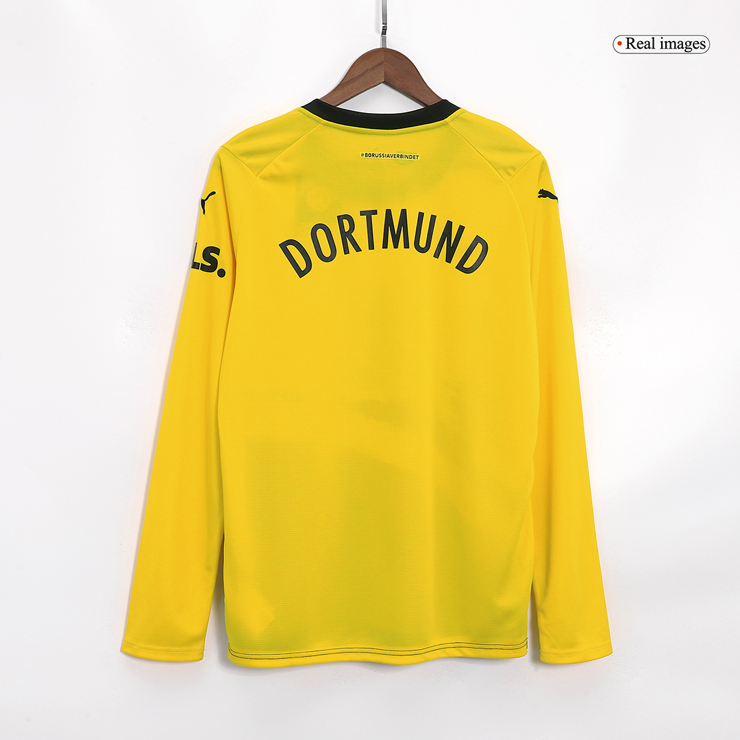 Dortmund No3 Park Home Long Sleeves Jersey
