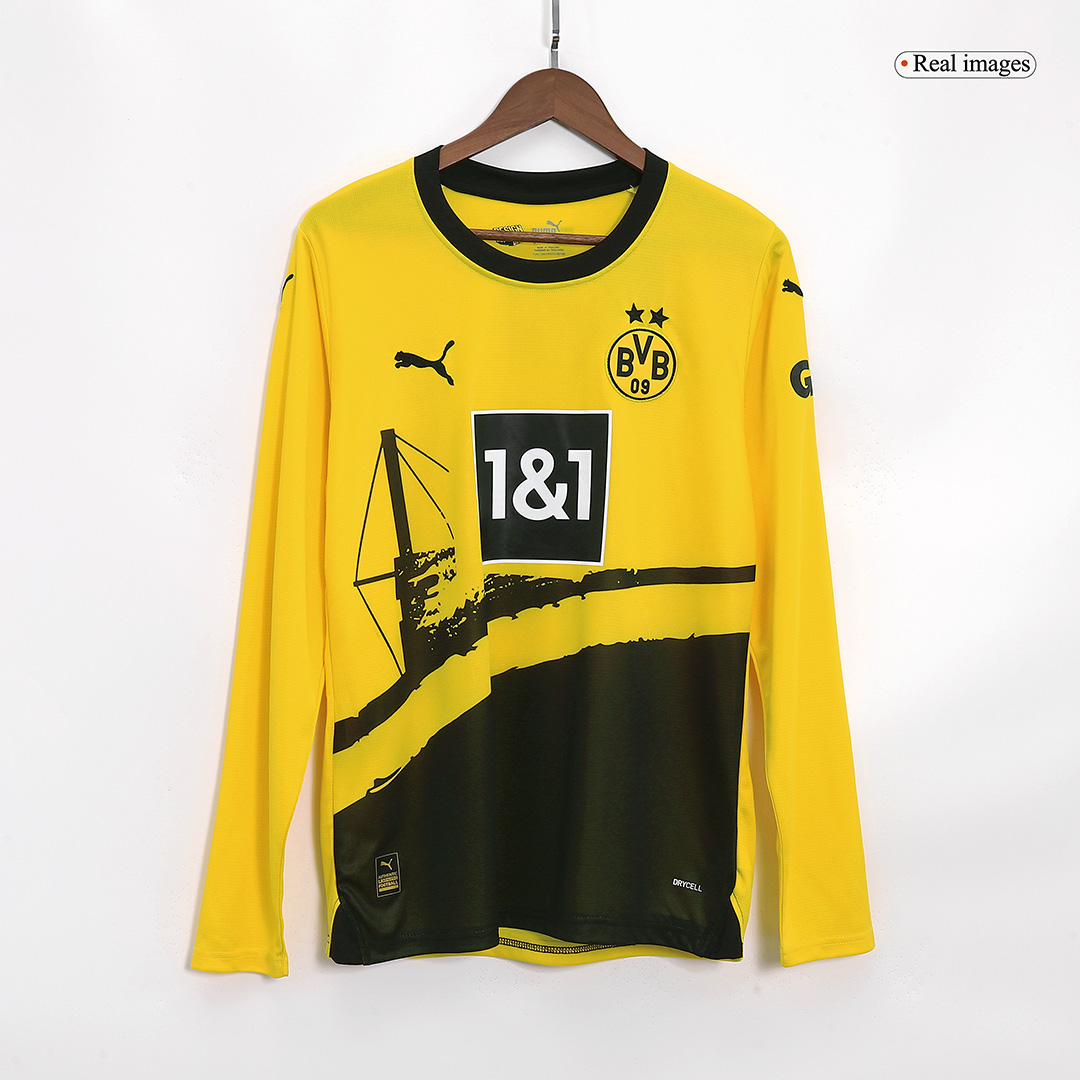 Dortmund No14 Leitner Home Long Sleeves Jersey