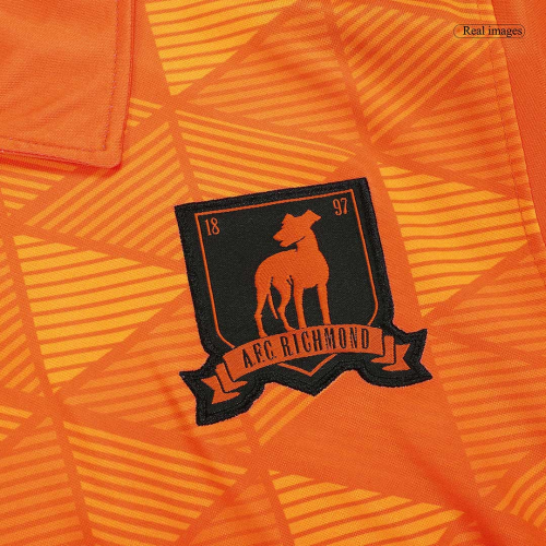 23-24 AFC Richmond Away Orange Soccer Jersey - Kitsociety