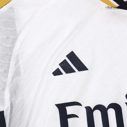 Real Madrid Home Long Sleeve Jersey Player Version 2023/24