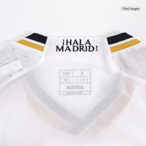 Real Madrid Home Long Sleeve Jersey Player Version 2023/24