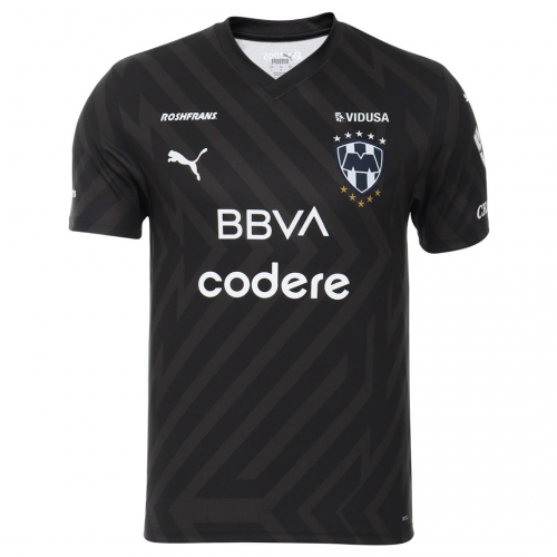 Monterrey Goalkeeper Jersey Black 2023 24 MineJerseys