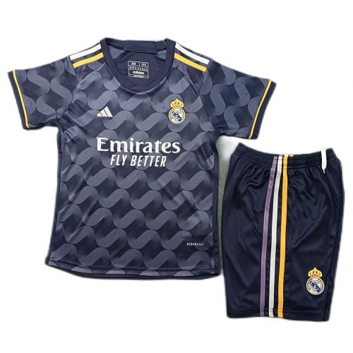 Kids Real Madrid Away Jersey Kit 2023/24