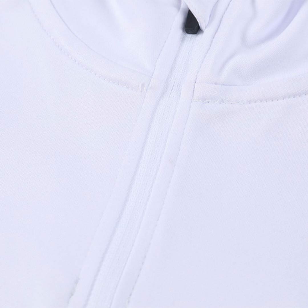 Napoli Zipper Sweatshirt Kit(Top+Pants) White 2023