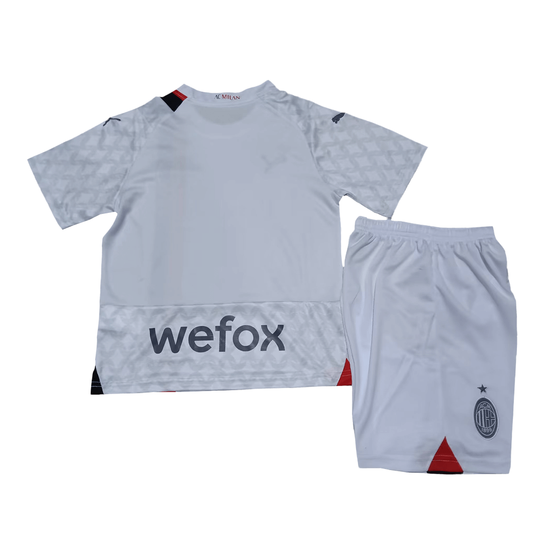 Kids AC Milan Kit Away Jersey+Shorts 2023/24