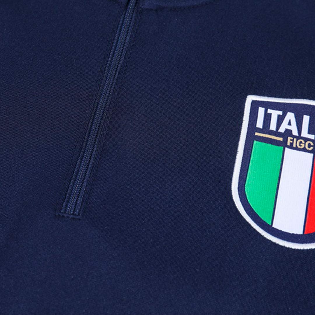 Italy Zipper Sweatshirt Kit(Top+Pants) Navy 2023