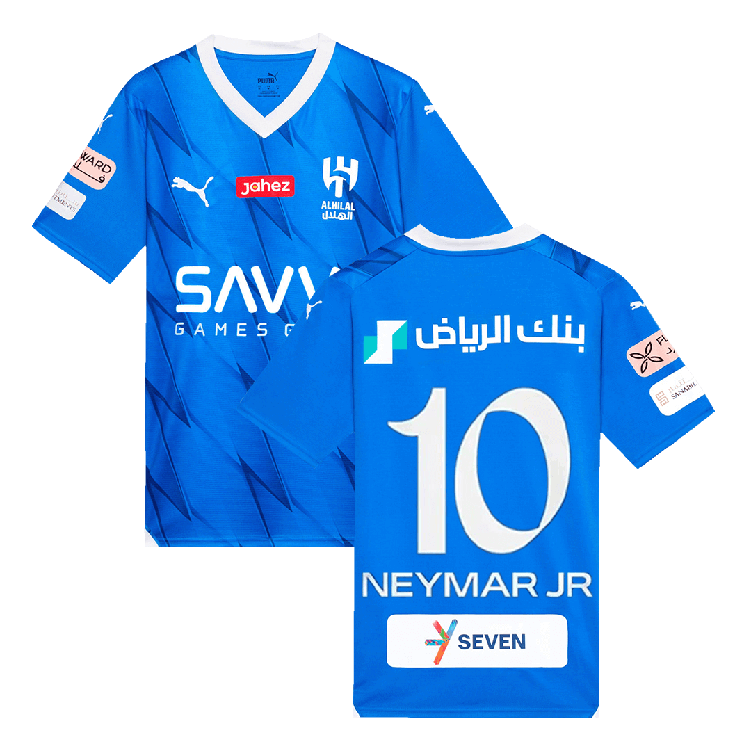 NEYMAR JR #10 Al Hilal SFC Home Jersey 2023/24