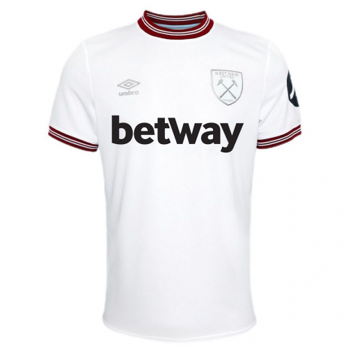 Red Umbro West Ham United FC 2023/24 Home Shirt