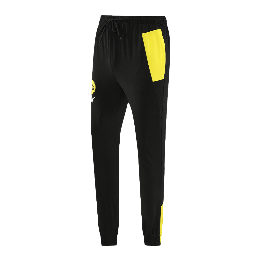 Borussia Dortmund Zipper Windbreaker Hoodie Kit (Jacket+Pants) 2023/24