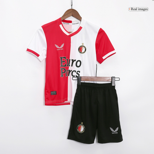 Kids Feyenoord Home Kit Jersey+Short 2023/24